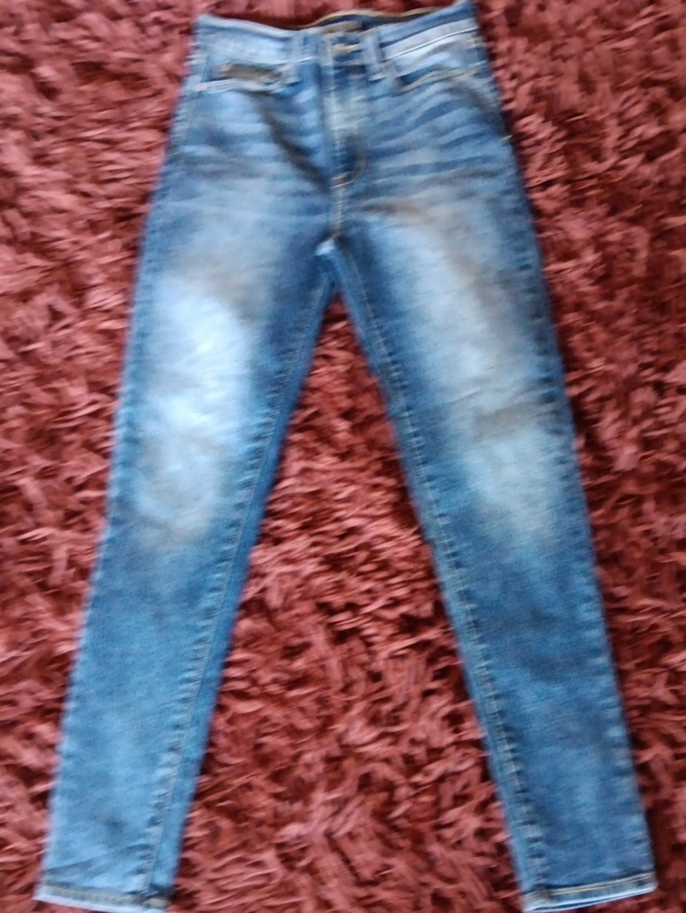 Levi's Light Blue Skinny Jeans
